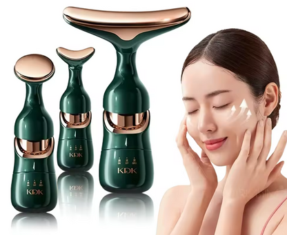 MASAJEADOR FACIAL 3 EN 1 REAFIRMA Y REJUVENECE