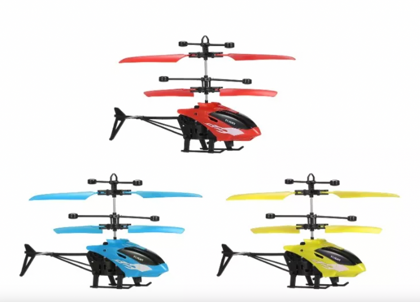 🚁 Helicóptero con Sensor de Movimiento y Control Remoto 🚁