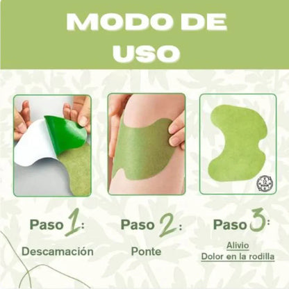PARCHES PARA DOLOR DE RODILLA 10unidades