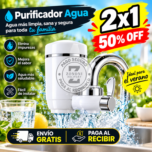 Filtro de Agua Waterjet® – LLEVA 2X1 CON ENVÍO GRATIS 💧