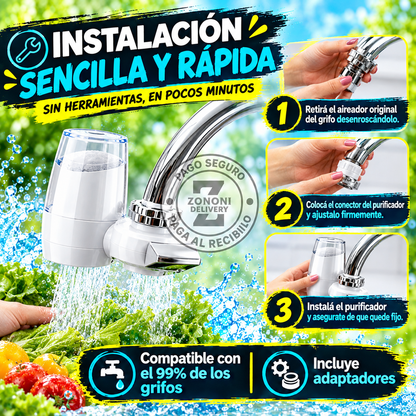 Filtro de Agua Waterjet® – LLEVA 2X1 CON ENVÍO GRATIS 💧