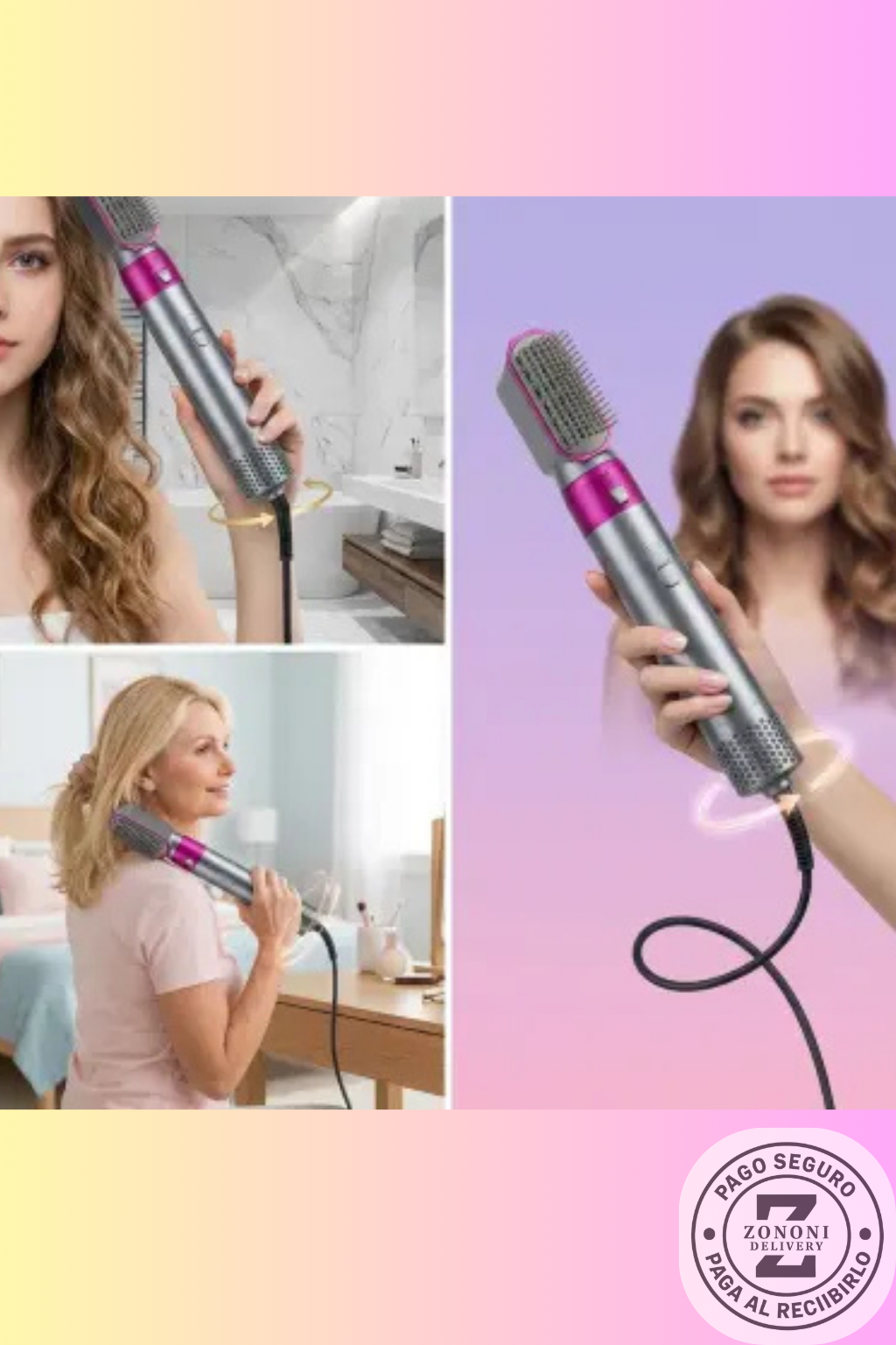 CEPILLO SECADOR 5 EN 1 -  Airbrush Multistyler VERSION PRO