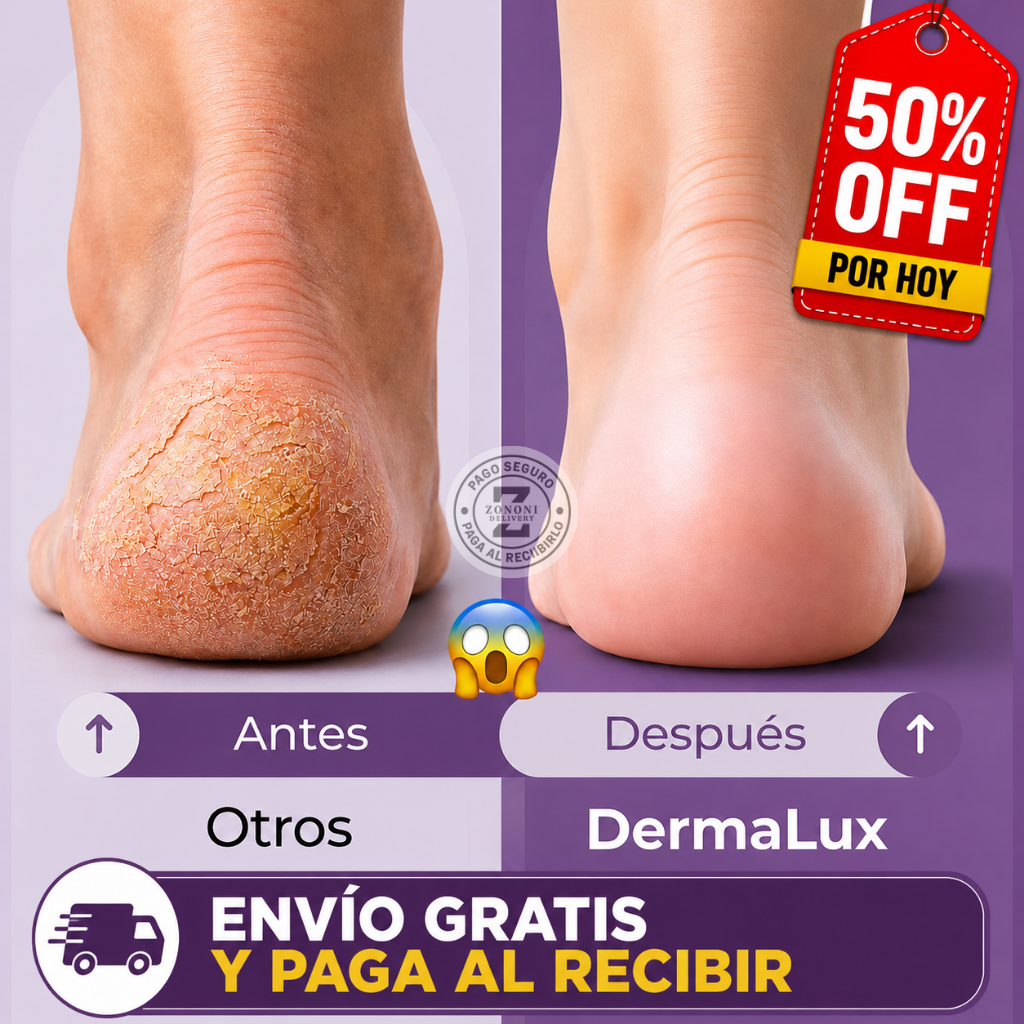 🦶✨DermaLux - Removedor De Callos Recargable