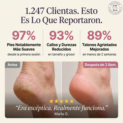 🦶✨DermaLux - Removedor De Callos Recargable