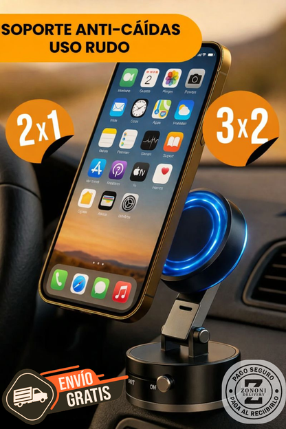 🚗 SmartHold™ Ultra Magnético ¡El soporte más firme y práctico para tu celular!