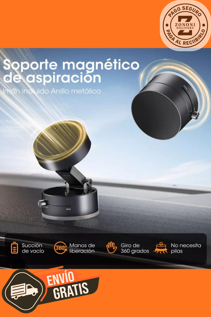 🚗 SmartHold™ Ultra Magnético ¡El soporte más firme y práctico para tu celular!