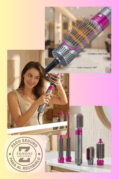 CEPILLO SECADOR 5 EN 1 -  Airbrush Multistyler VERSION PRO