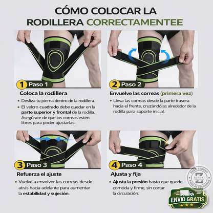 🔥 Alivia el Dolor de Rodilla en Minutos Rodilleras de Compresión + 10 Parches Terapéuticos