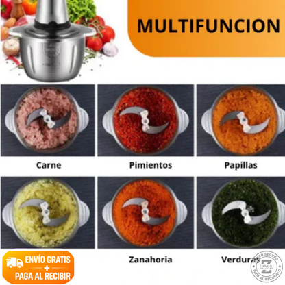 ⚡ PICA TODO EN SEGUNDOS Y AHORRA TIEMPO EN LA COCINA | Zononi TurboChop Pro 2L🔥