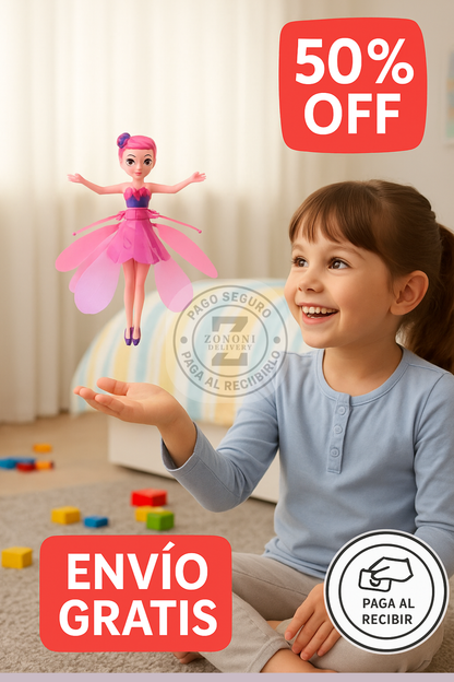 Hada Voladora Recargable Con Sensor
