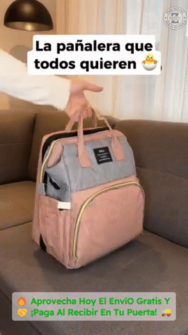 Mochila pañalera DreamNest™ 3 en 1 con Puerto USB| 👶 La mochila que toda mamá necesita fuera de casa