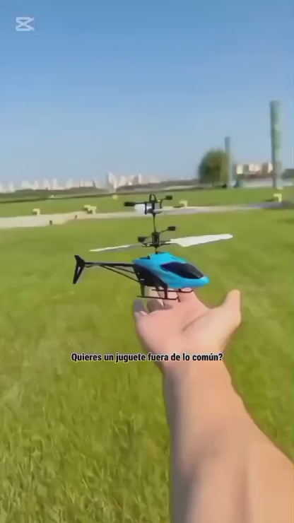 🚁 Helicóptero con Sensor de Movimiento y Control Remoto 🚁