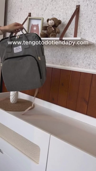 Mochila pañalera DreamNest™ 3 en 1| 👶 La mochila que toda mamá necesita fuera de casa